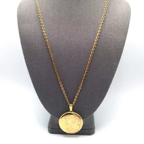 Danecraft Gold Filled Photo Locket Necklace, 12K … - image 6