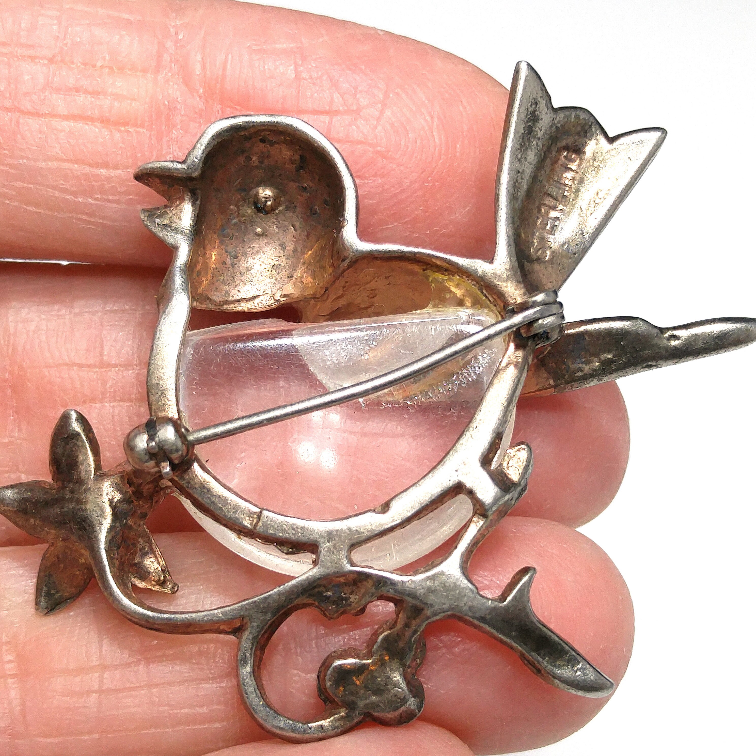 R4 Beautiful 1930's Set of Brooch and Clip E,r, Very