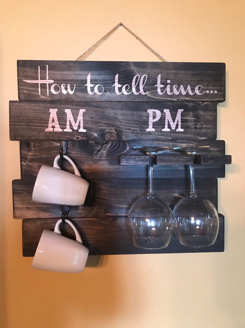 Wine Glass Holder Etsy