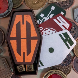 Solo Corellian Spike Sabacc Deck | Star Wars Galaxy's Edge Batuu inspiriert Sabacc | Lando Calrissian verliert den Goldenen Falken