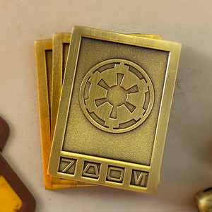 Galactic Credit Sample Set Solid Metal | Sabacc Imperial