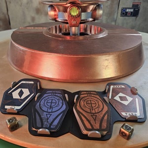 Support de terrasse Kessel Sabacc | Support pour jeu de cartes Star Wars | Organiseur de deck inspiré de Star Wars Outlaws