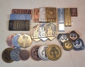 Galactic Credit Sample Set Solid Metal | Sabacc Imperial