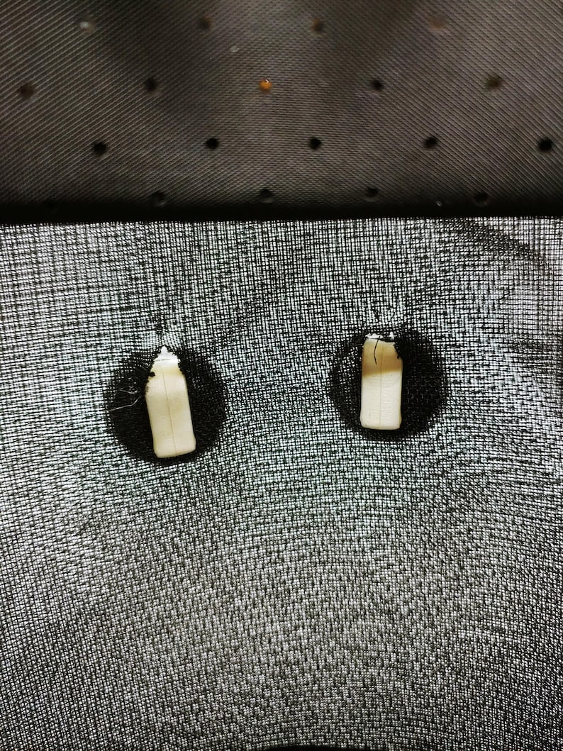 Jawa Eyes - Hook On | (1 Pair, 2 eyes) Jawa Star Wars Inspired Costume / Cosplay Offworld Eyes | Halloween Costume | Mask not Included image 6