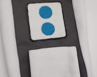 Hera Syndulla Captain Rank Badge Embroidered Patch | Star Wars Inspired Rebel Captain Patch