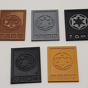 Imperial Credit Set | 9x Star Wars Empire Credits | Mandalorian Fan Gift
