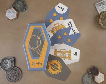 Sabacc For Charity Corellian Spike Deck | Star Wars Galaxy's Edge Batuu Inspired Sabacc Card Game | Plays Coruscant Shift