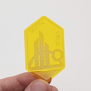 Acrylic Batuuan Spira | Set of 9 Batuu Credit | Star Wars Galaxy's Edge Spira
