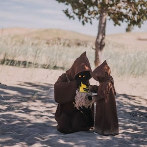 Jawa Eyes - Hook On | (1 Pair, 2 eyes) Jawa Star Wars Inspired Costume / Cosplay Offworld Eyes | Halloween Costume | Mask not Included image 2