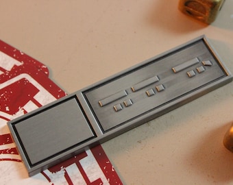 Silber Sabacc Gutschrift | Solo Star Wars inspirierte Solid Metal Poker Chip