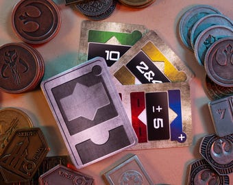 Pazaak Card Deck | 2 Side Decks Included | Star Wars Knights of the Old Republic Game (KOTOR II)