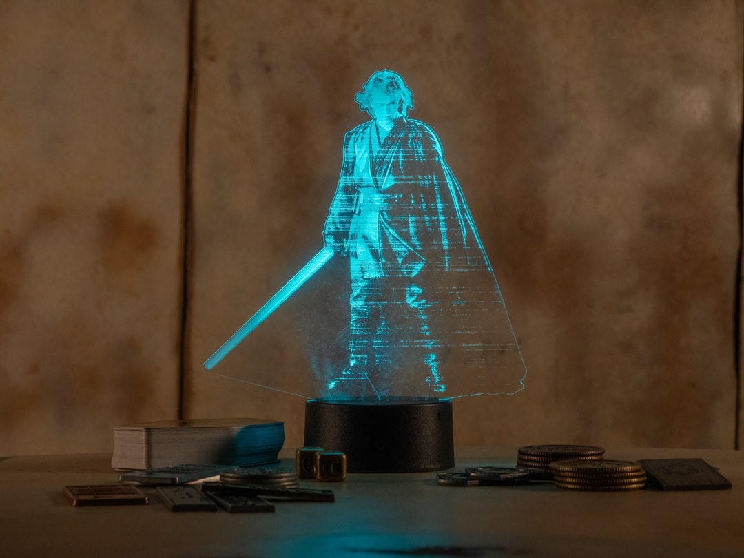 Anakin Skywalker / Darth Vader Hologram LED Night Light With