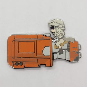 Rey&#39;s Speeder Hard Enamel Pin | Star Wars Inspired Skywalker Force Awakens