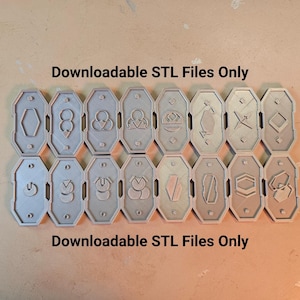 Kessel Sabacc Shift Tokens und Chip STLs | NUR Download | Inspiriert von Star Wars Outlaws
