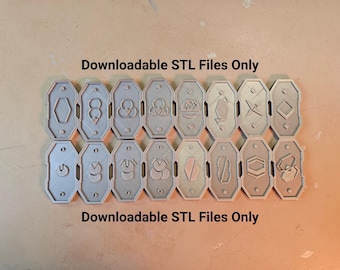 Kessel Sabacc Shift Tokens and Chip STLs | Download ONLY | Inspired by Star Wars Outlaws