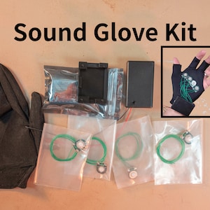 Sound Glove Kit | Costume Cosplay Sound Effect Glove | Kit for Cosplayer for Custom Sounds