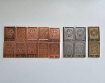 スターウォーズ　インペリアルクレジット　ゴールド　efx Galactic Credit Sample Set Solid Metal | Sabacc Imperial