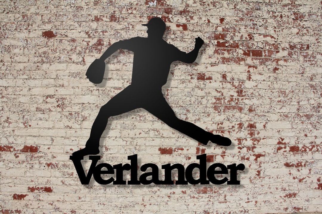 Customizable Metal Baseball Pitcher Sign - Etsy