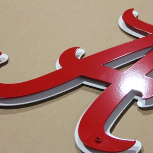 Layered Metal University of Alabama Logo Sign Double Layered - Etsy