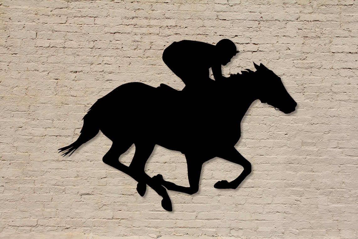 Custom Horse Racing Metal Sign Personalized Metal Horse - Etsy