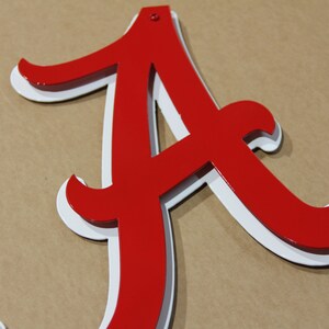 Layered Metal University of Alabama Logo Sign Double Layered - Etsy