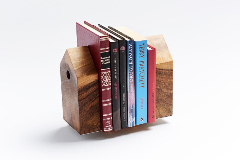 Bookends / A Pair of Bookends / Book Stands / Bookshelf Stand Etsy