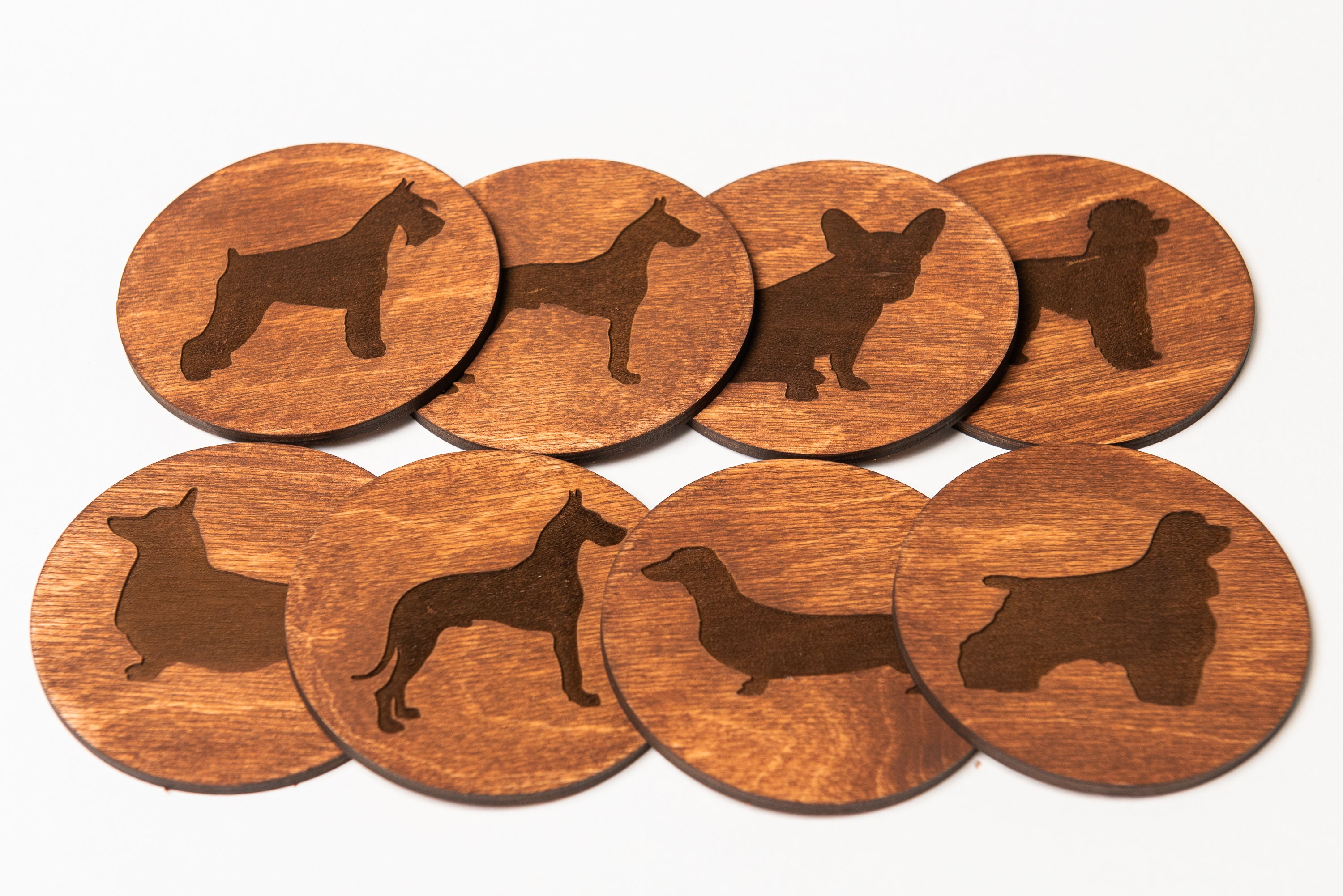 Dog Coasters Dog Coaster Pet Coasters Animal Coasters Etsy