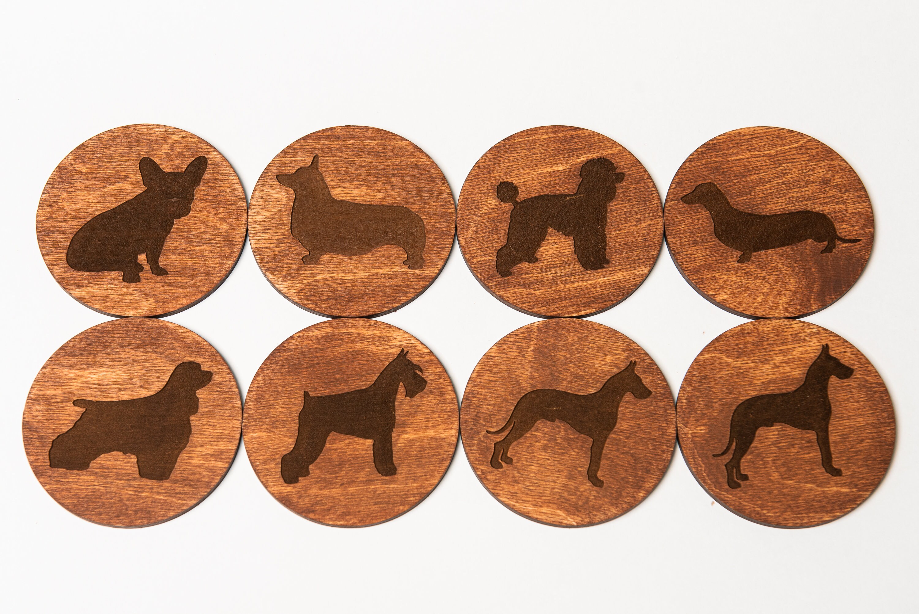 Dog Coasters Dog Coaster Pet Coasters Animal Coasters Etsy