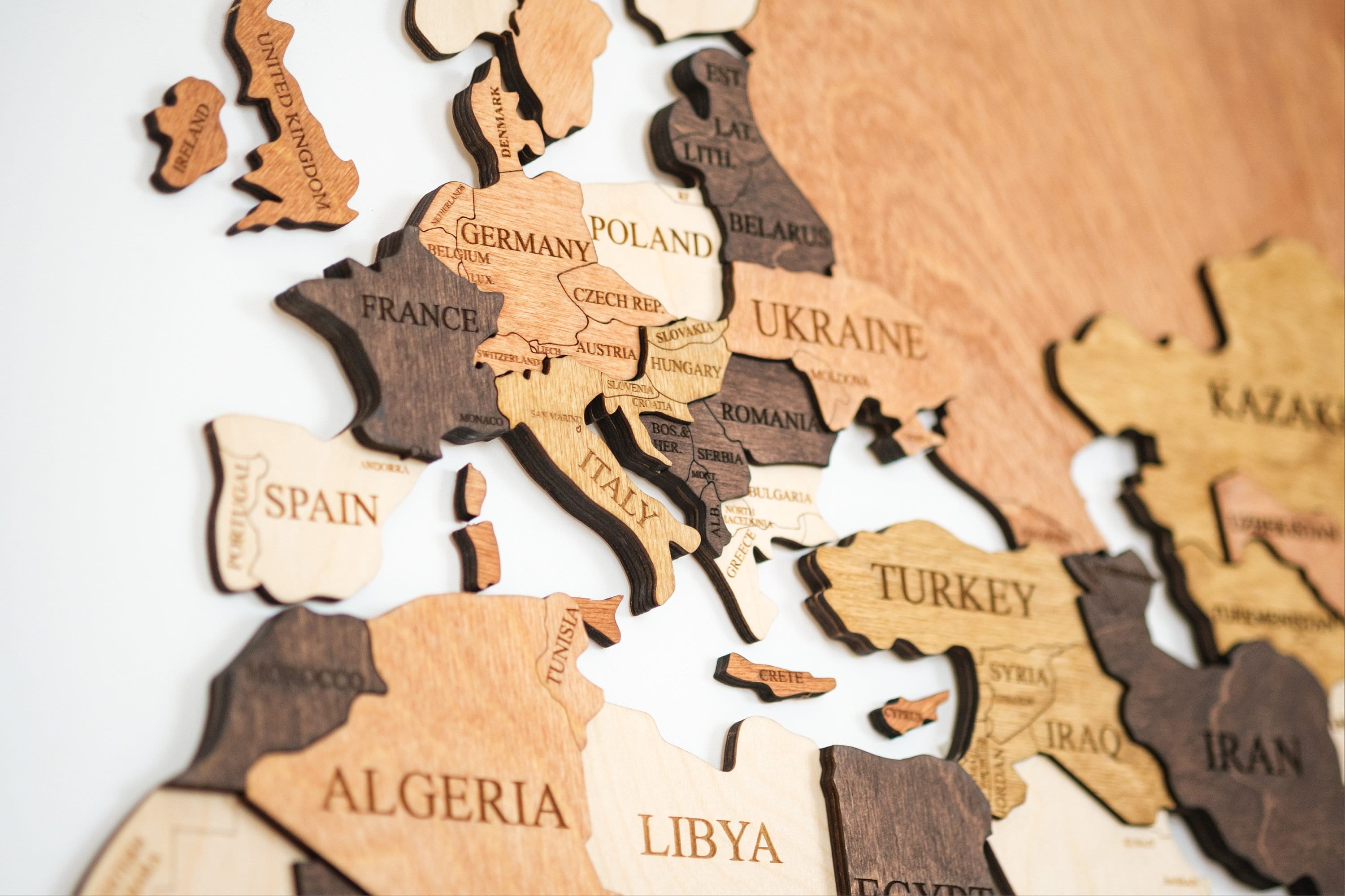 Wood Wall Art World Map at Vivian - Il Fullxfull.2539816289 A419