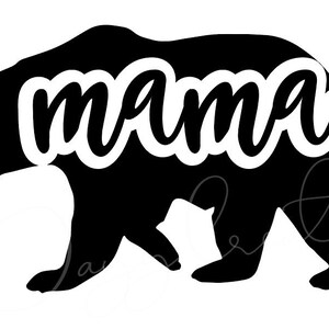 Mama Bär SVG