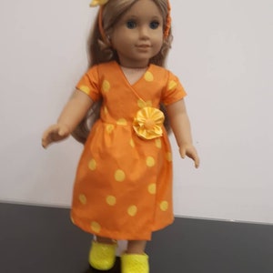 Oranges and lemons crossover dress