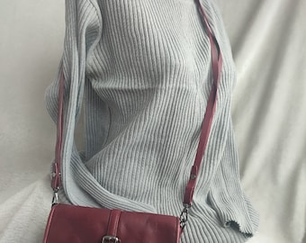 Schoudertas van leer van Longchamp