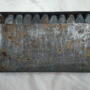 Numbers Metal Stamp for metal vintage ussr