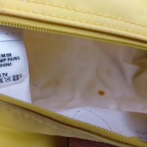 Long Champ Inner Label Longchamp Small Tote Handbag Longchamp Le Pliage - Etsy
