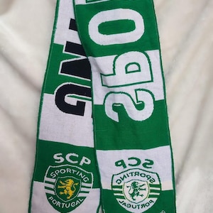 Bufanda de fútbol vintage del FC Sporting
