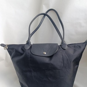 Longchamp modele depose nylon bag black