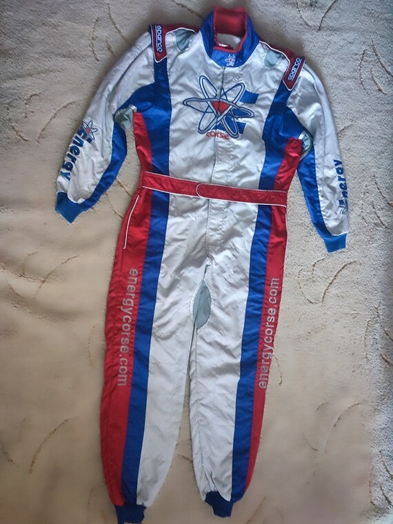 Kids Juniors Karting Suit Race Overall Suits Poly Cotton Indoor &amp; Outdoor Sizes