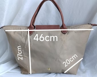 Longchamp woman tote bag gray