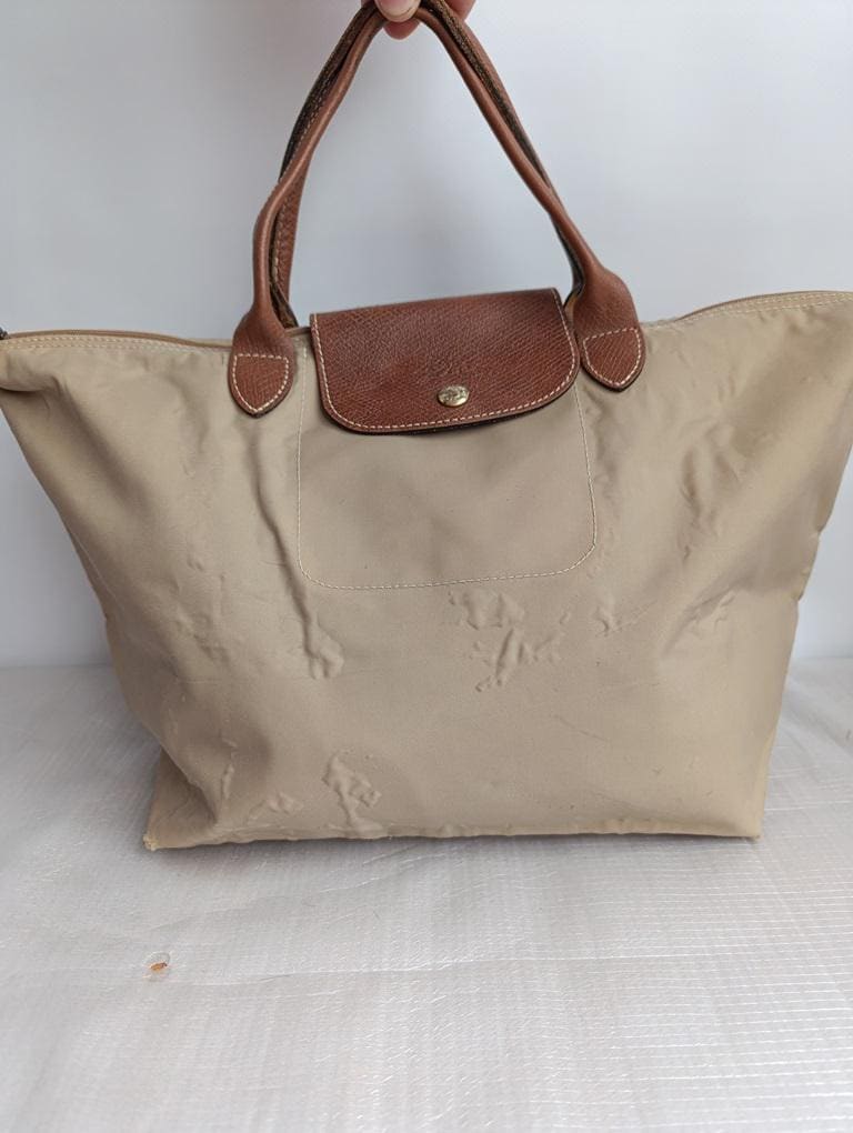 Longchamp Woman Tote Bag Gray - Etsy