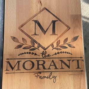 Personalized Cutting Board
