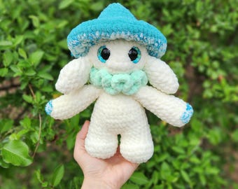 Peluche de seta de ganchillo: 'Farren el Hongo'