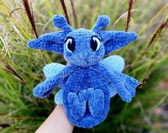 Peluche de hada de Cornualles a crochet: Cyrus el Acurruca