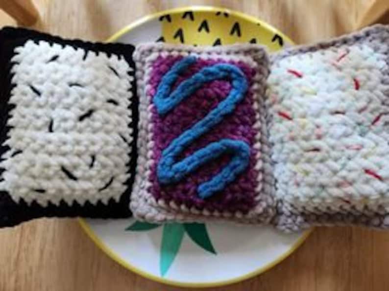 Crochet Poptart Pattern - Etsy