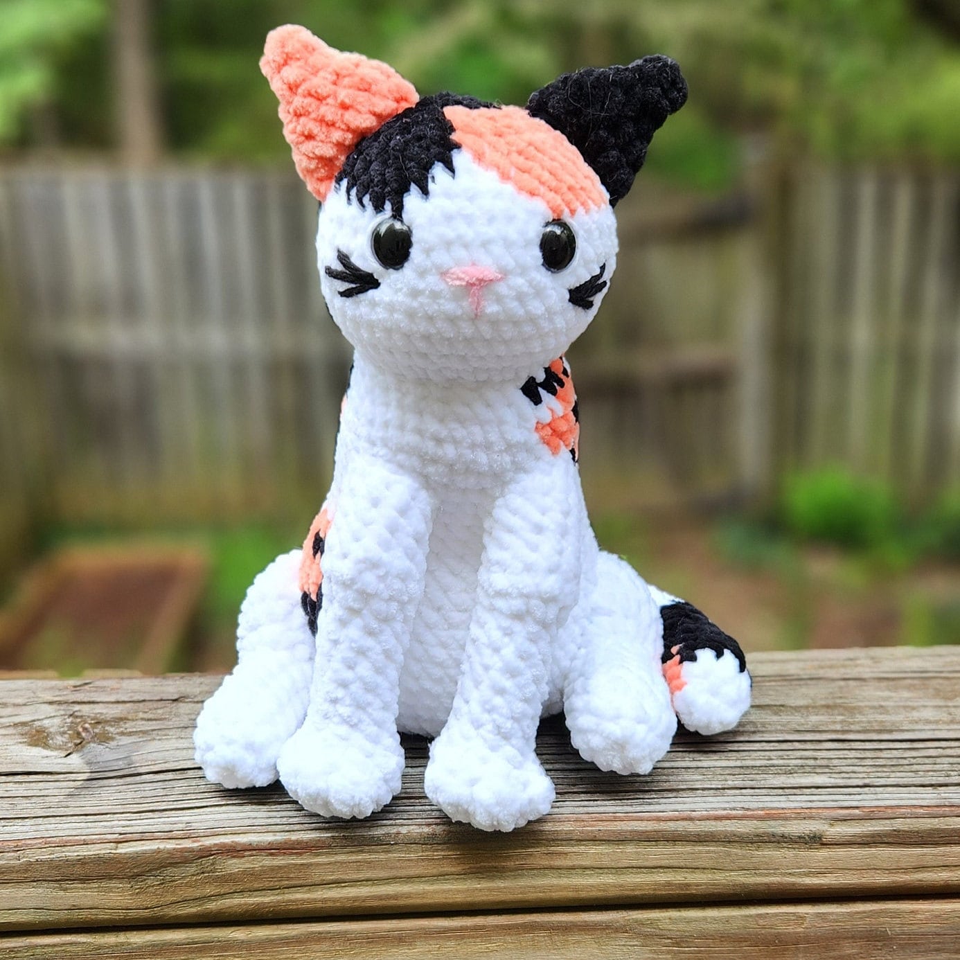 PDF Crochet Calico Cat Pattern - Etsy