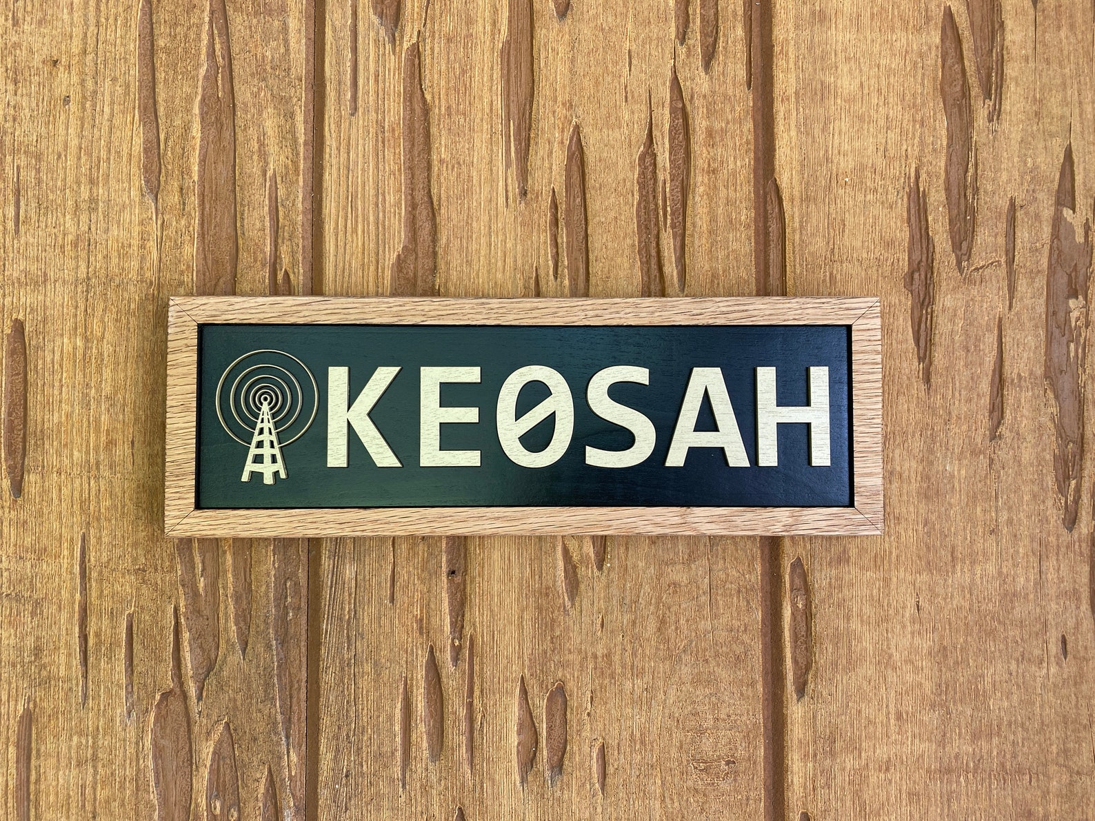 Ham Radio And Amateur Radio Call Sign Sign Laser Cut And Etsy