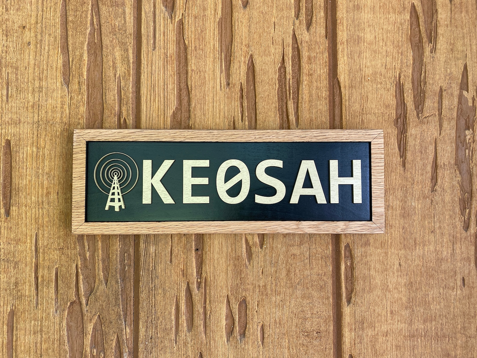 HAM Radio & Amateur Radio Call Sign... Sign Laser Cut and | Etsy