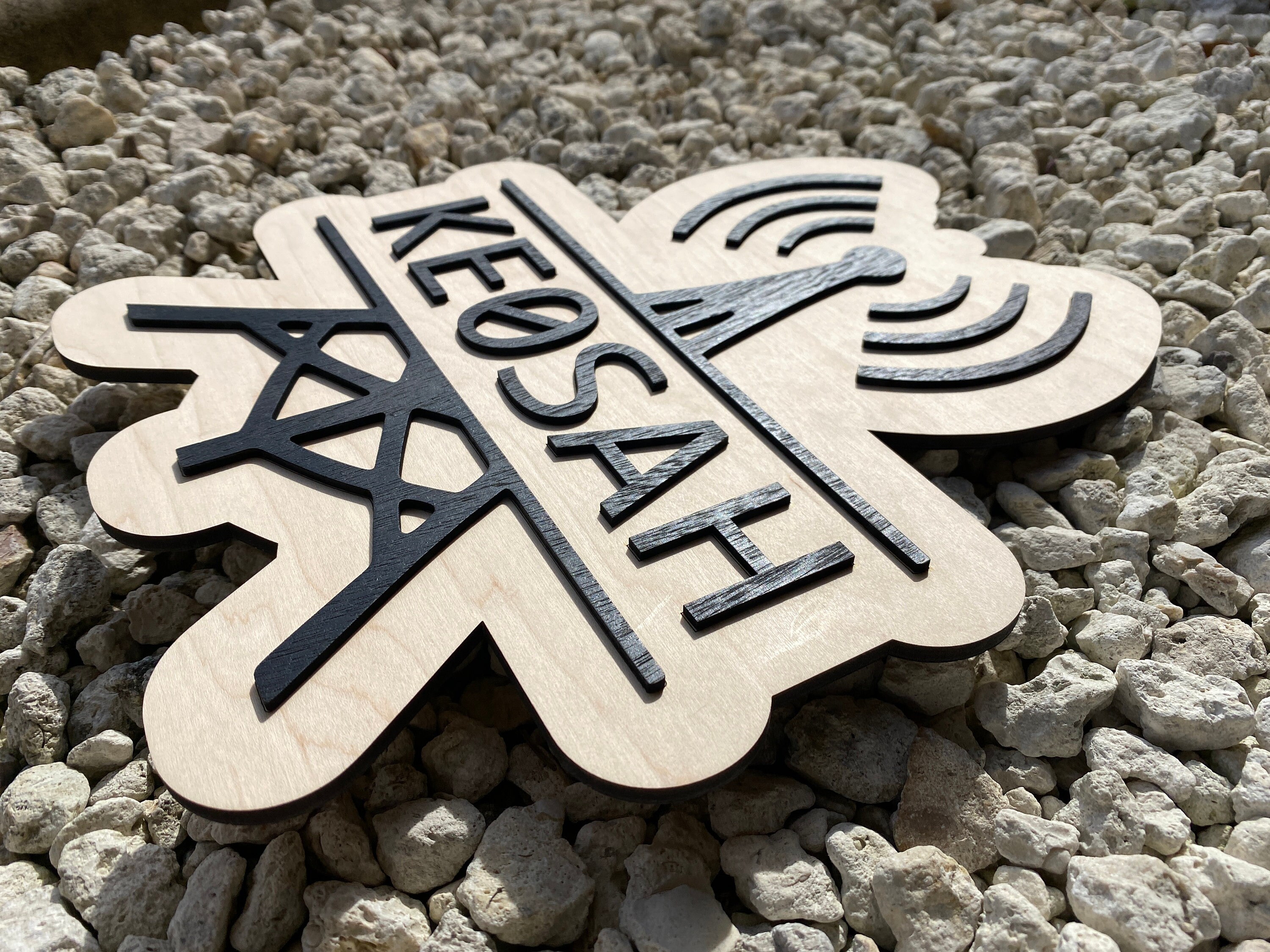 HAM Radio & Amateur Radio Call Sign... Sign Laser Cut and | Etsy