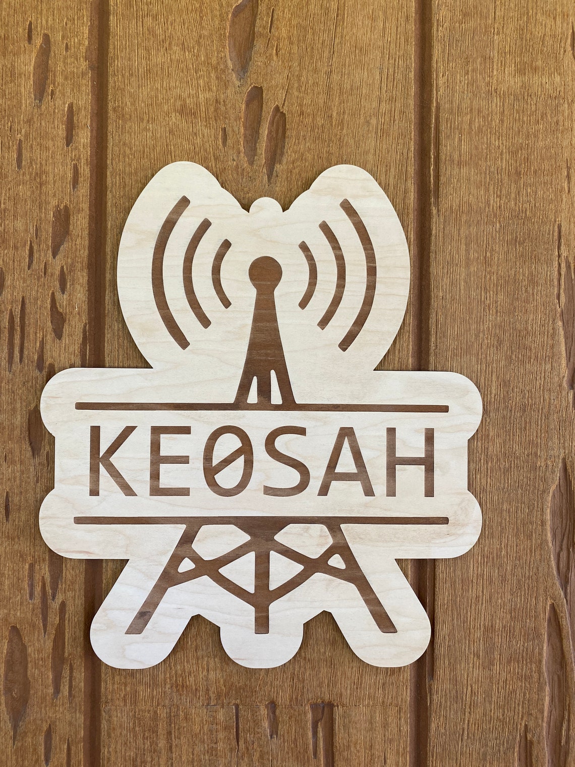 HAM Radio & Amateur Radio Call Sign... Sign Laser Cut and Etsy UK