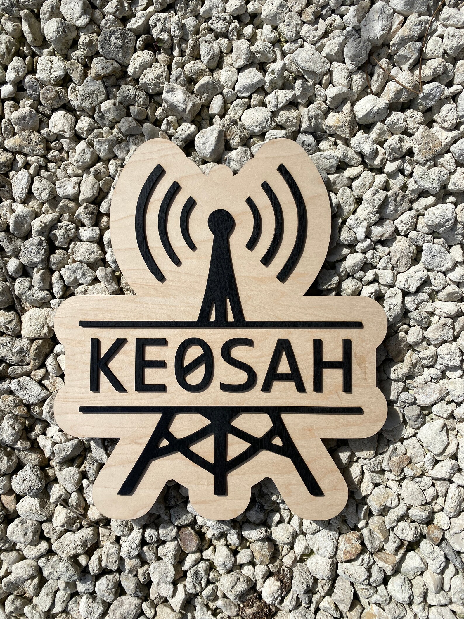 HAM Radio & Amateur Radio Call Sign... Sign Laser Cut and - Etsy
