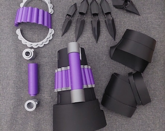 3D Printed Spiderverse Prowler Gauntlet Claw Replica